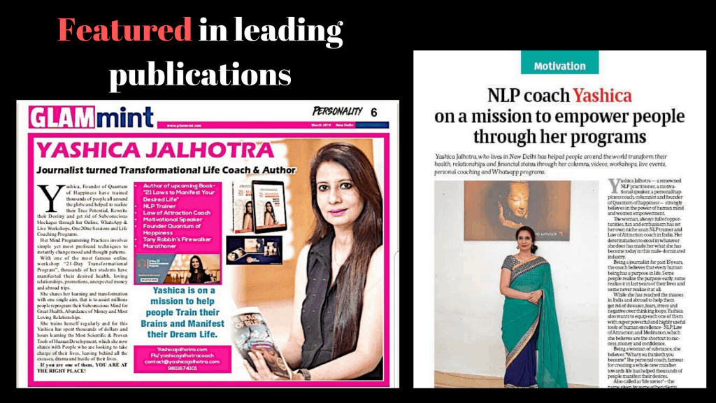 Featured in leading publications